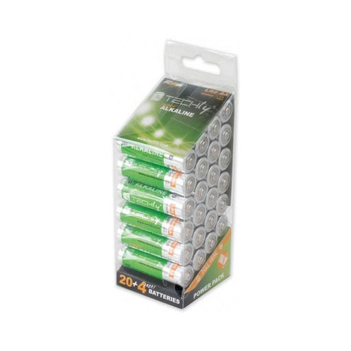 Šarminė baterija Techly 1.5V AA LR6 24 vnt.