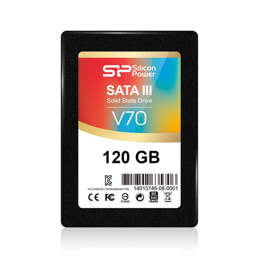 Silicon Power SSD Velox V70 120GB 2.5'' MLC, SATA III 6GB/s, 520/490 MB/s, 7mm