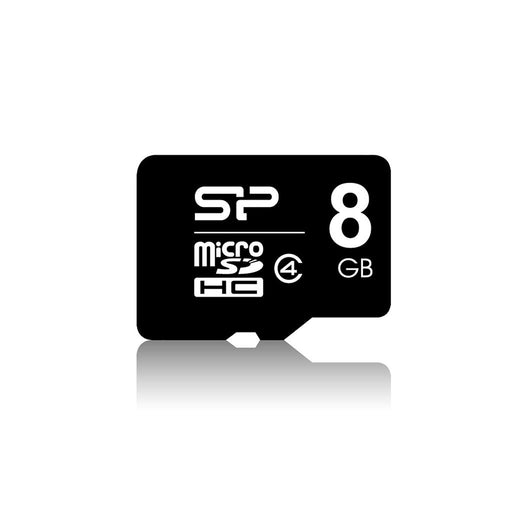 Silicon Power memory card Micro SDHC 8GB Class 4 retail