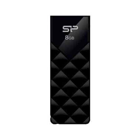 Silicon Power memory USB Ultima U03 8GB USB 2.0 Black
