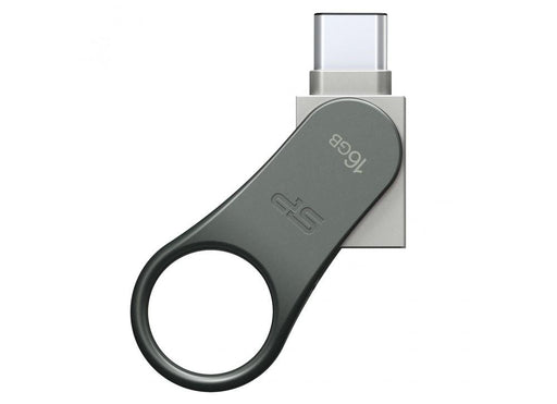 Silicon Power memory USB Mobile C80 16GB USB 3.0 Type-C Silver