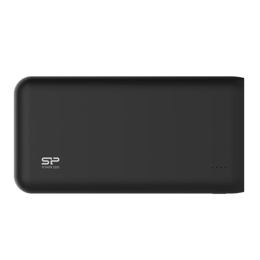 Nešiojamas įkroviklis Silicon Power S200 20000mAH, dual output USB, LED, juodas