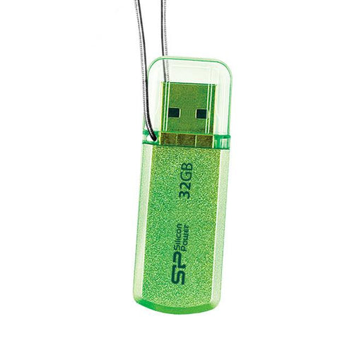 Silicon Power memory USB Helios 101 32GB USB 2.0 Green
