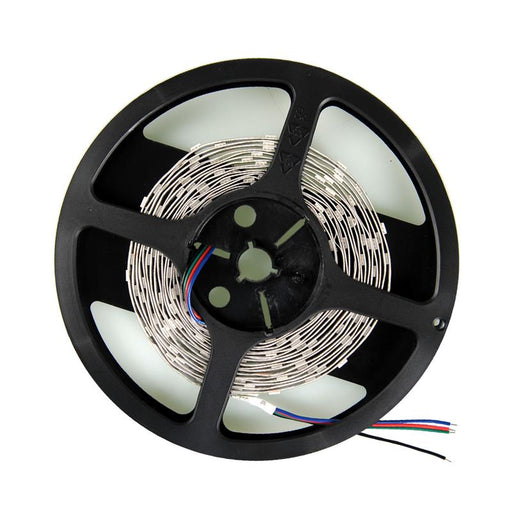 Whitenergy LED juosta 5m | 30vnt/m | 5050 | 7.2W/m | 12V DC | RGB | be jungties