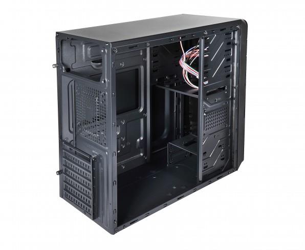 PC case Spire SUPREME 1608B, black, PSU 420W