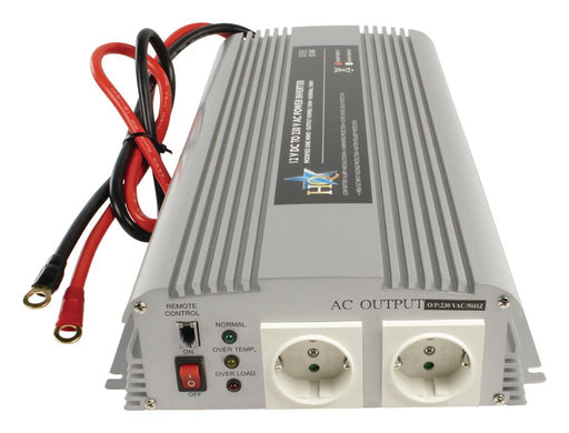 Power Inverter Modified Sine Wave 12 VDC - AC 230 V 1700 W F (CEE 7/3)