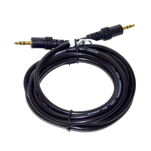 Vakoss Audio cable minijack 3,5mm M -> M  2m,  juoda, lizdinė plokštelė