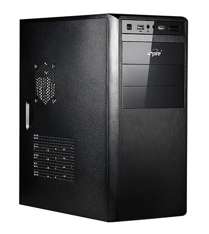 PC korpusas Spire MANEO 1076, PSU 420W, Juodas