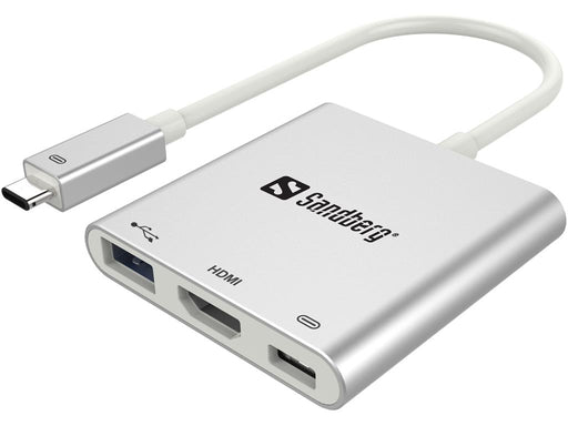 Sandberg jungčių replikatorius USB-C Mini Dock HDMI+USB