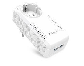 Tenda P1002P Adapter Started KIT AV1000 2-Port Gigabit Passthrough Powerline