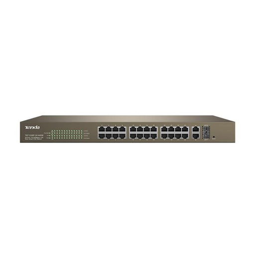 Tenda TEF1226P  24 X 10/100Mbps + 2 Gigabit Web Smart PoE Switch