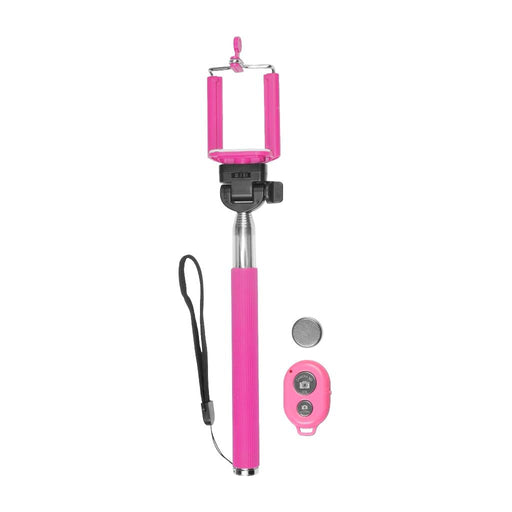 MSONIC Bluetooth Asmenukių lazda su nuotolinio valdymo pulteliu MST1633P rožinis