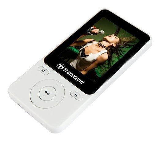 MP4 grotuvas Transcend MP710 2'' 8GB, FM, microUSB, Fitness Tracker, Baltas