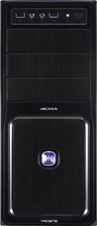 PC korpusas be PSU Tacens ATX ARCANUS PRO, USB 3.0 Juodas