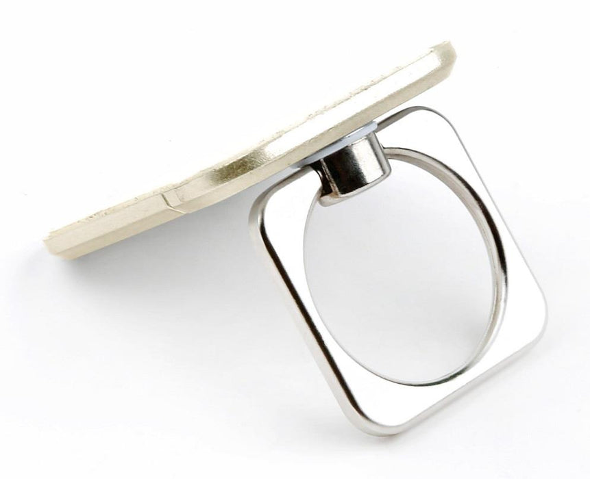 Techly universalus telefonų laikiklis ir stovas Ring su dėtuve kortelėms, auksin