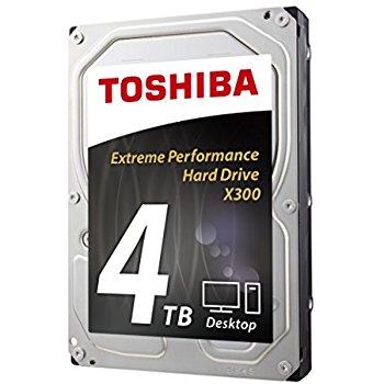 Toshiba X300, 3.5'', 4TB, SATA/600, 7200RPM, 128MB cache