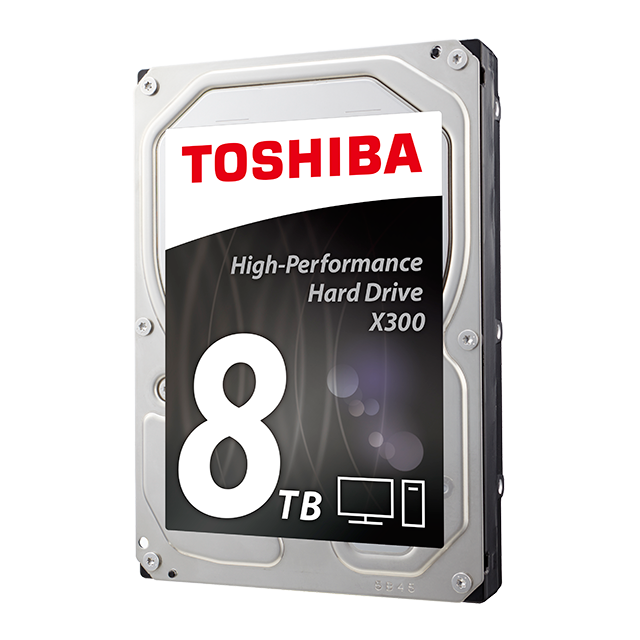 Toshiba X300, 3.5'', 8TB, SATA/600, 7200RPM, 128MB cache