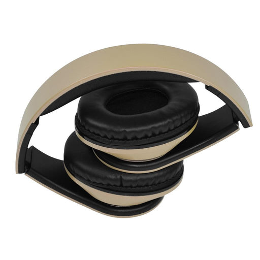 Stereo ausinės su mikrofonu VAKOSS  SK-378G, sudedamas,  aukso spalvos