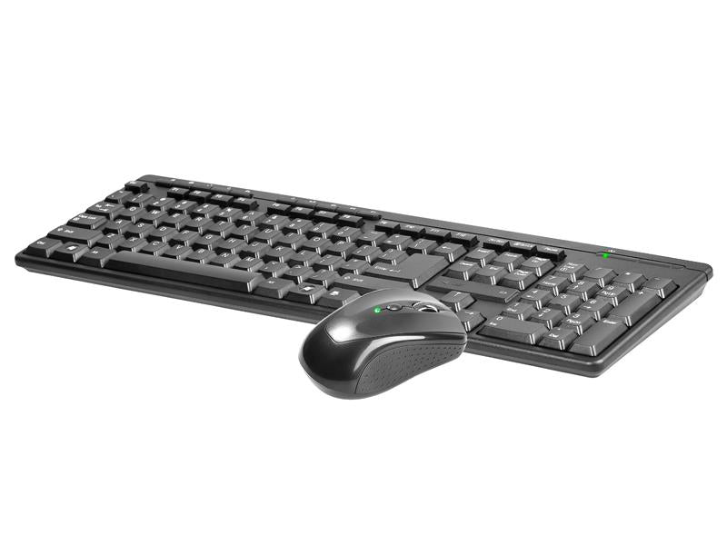Rinkinys Klaviatūra+ pelė TRACER BlackJack USB, US