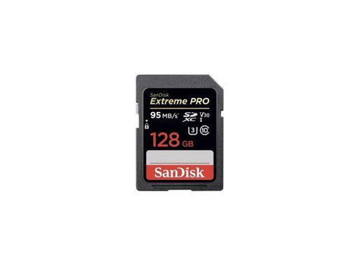 Sandisk  memory card Extreme PRO SDXC 128 GB 95/90 MB/s V30 UHS-I U3