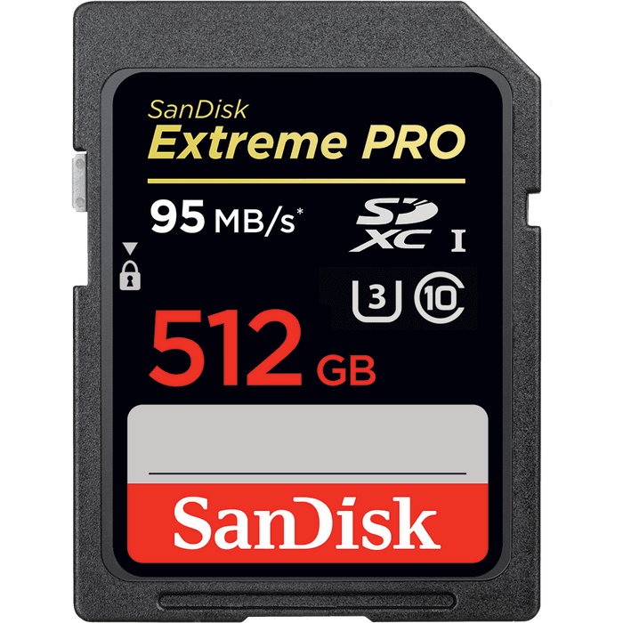 Memory card SanDisk Extreme Pro SDXC 256GB UHS1, 95/90MBs