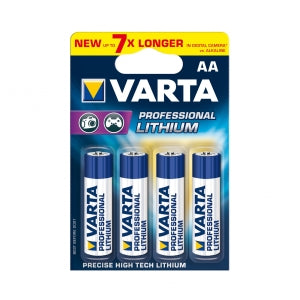 Ličio Baterija VARTA R6 (AA) 4vnt professional