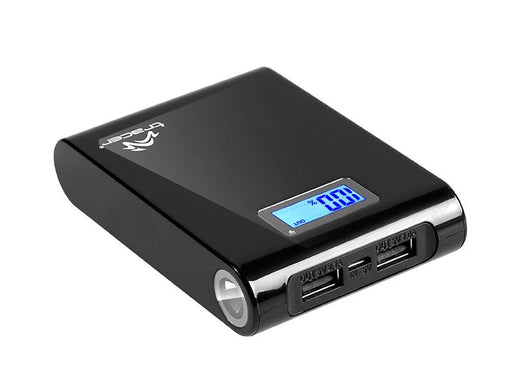 Nešiojamas įkroviklis Tracer power bank 10400mAh, Juodas