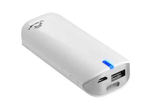 Nešiojamas įkroviklis Tracer power bank 5200mAh, Baltas