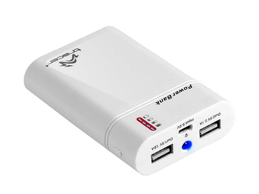 Nešiojamas įkroviklis Tracer power bank 8400mAh, Baltas