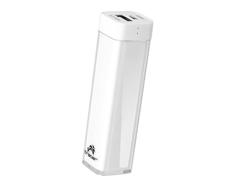 Nešiojamas įkroviklis Tracer power bank 2600mAh, Baltas