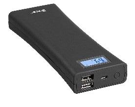 Mobile battery Tracer 10400 mAh smooth noir serie