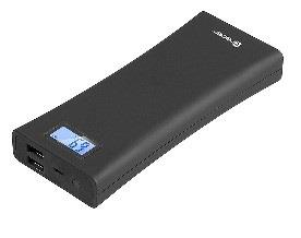 Mobile battery Tracer 15600 mAh smooth noir serie