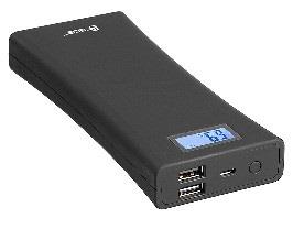 Mobile battery Tracer 15600 mAh smooth noir serie