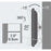 Techly Sieninis laikiklisTV LCD/LED/PDP 13-30'' 23kg VESA reguliuojamas juodas