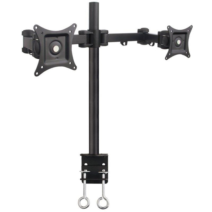 Dvigubas stalinis laikiklis Techly, monitoriams LED/LCD 13-27'' 2x10kg reg.