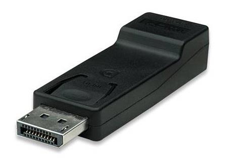 Techly Adapteris DisplayPort male į HDMI female, juodas