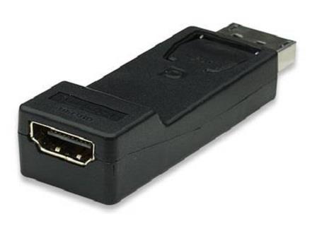 Techly Adapteris DisplayPort male į HDMI female, juodas