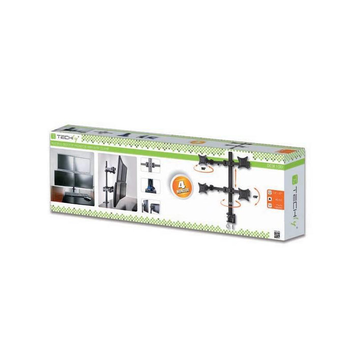 Laikiklis Techly monitoriams LED/LCD 13''-27'' VESA 4x10 kg reguliuojamas