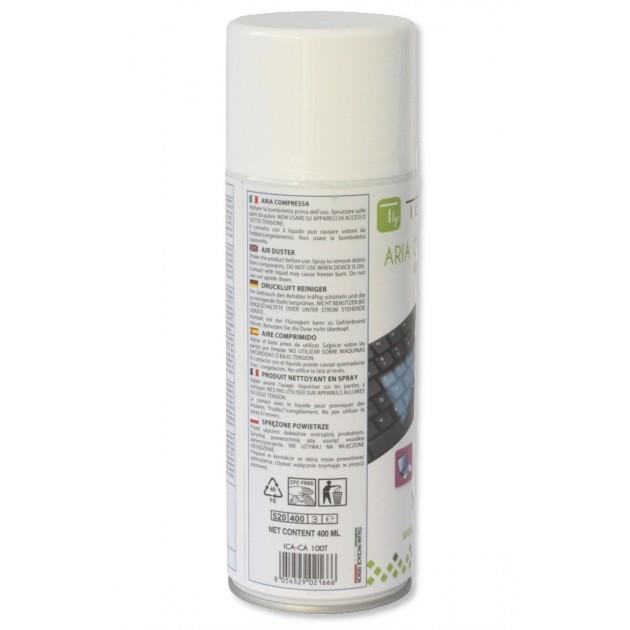 Suspaustas oras Techly 400 ml
