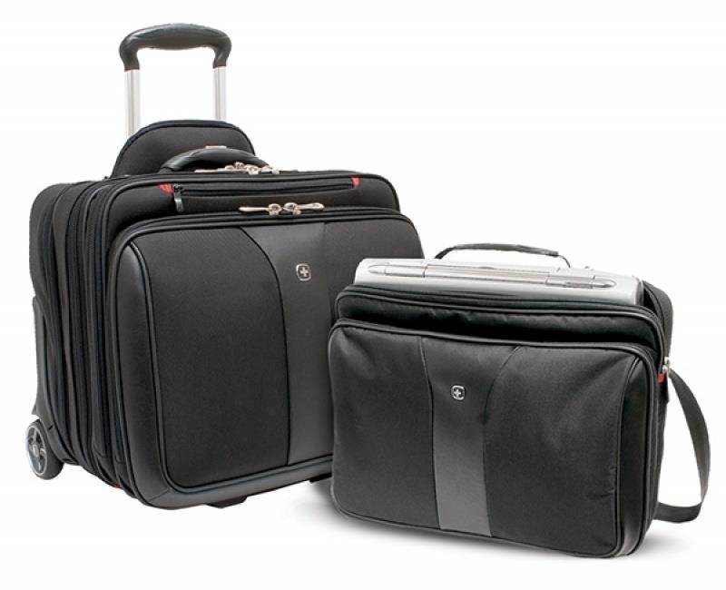 WENGER Laptop Case 17'' PATRIOT black-grey