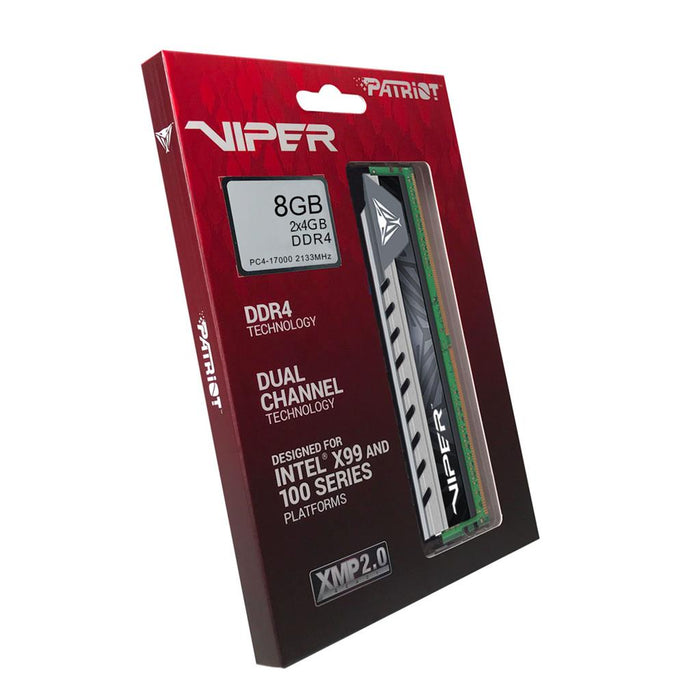 Patriot Viper Elite DDR4 8GB KIT (2x4GB) 2133MHz CL14-14-14-32 GRAY