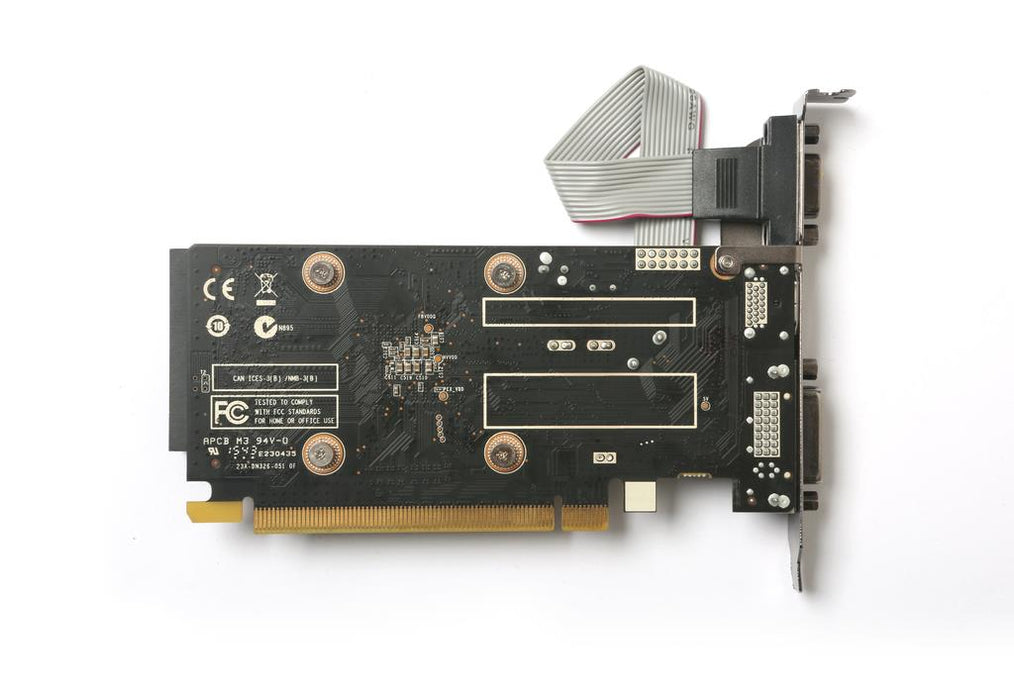ZOTAC GeForce GT 710, 1GB DDR3 (64 Bit), HDMI, DVI, VGA