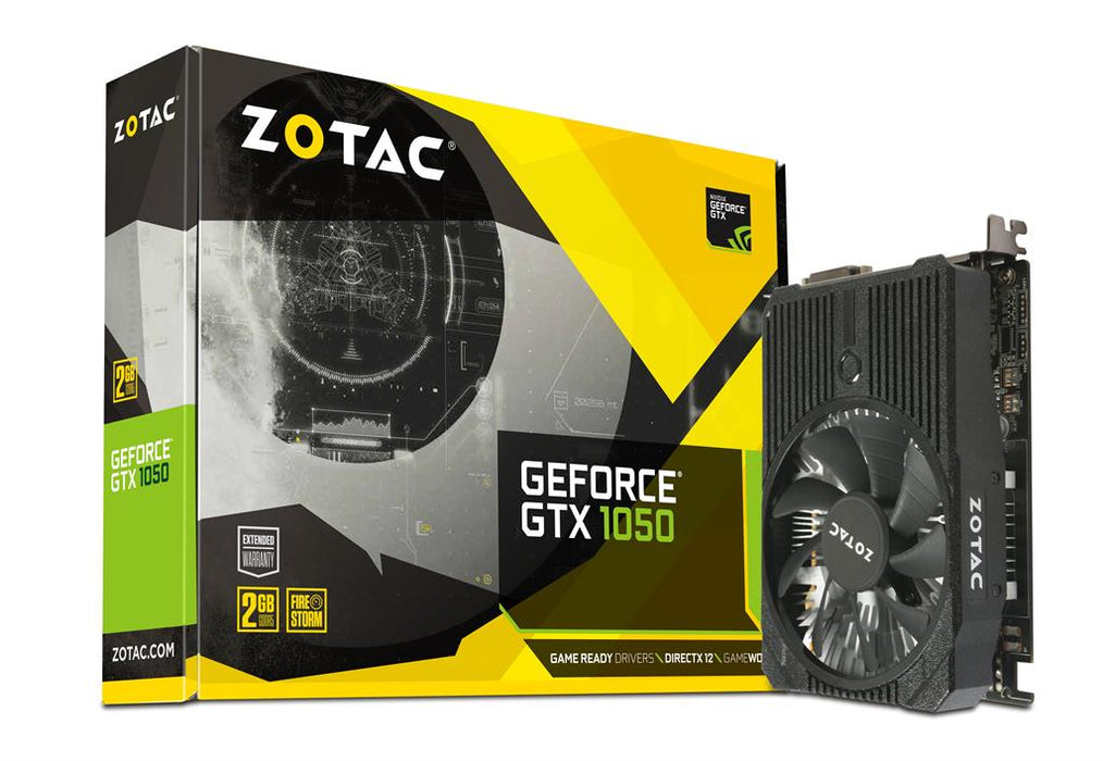 ZOTAC GeForce GTX 1050 Mini 128bit 2GB GDDR5 DVI-D, HDMI, Display Port