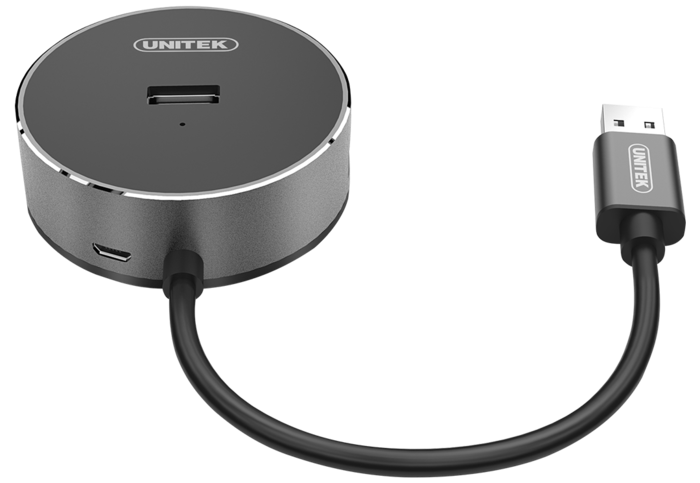 Unitek Hub 3x USB 2.0. + audio, Y-2197