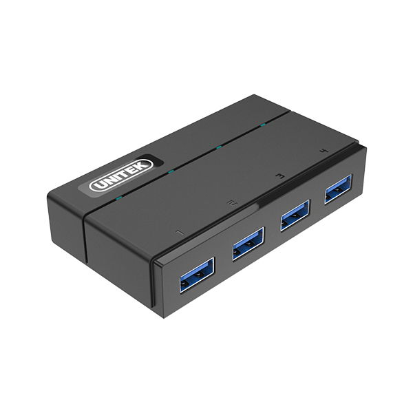 Unitek Hub 4x USB 3.0 +įkrovimo funkcija;  Y-HB03001