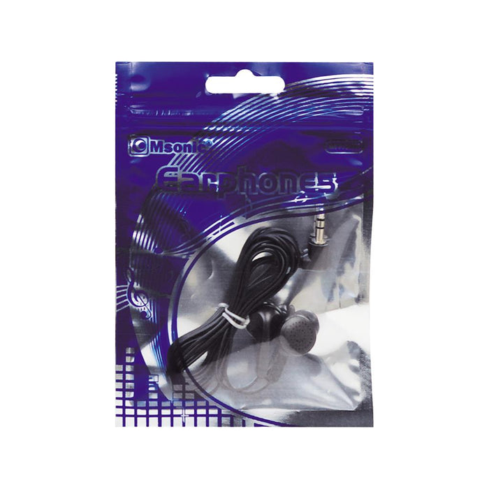 Vidinės ausinės MSONIC MP3/MP4  MH121 Juodas