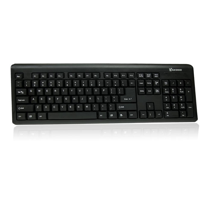 Klaviatūra Vakoss USB TK-103PK Juoda