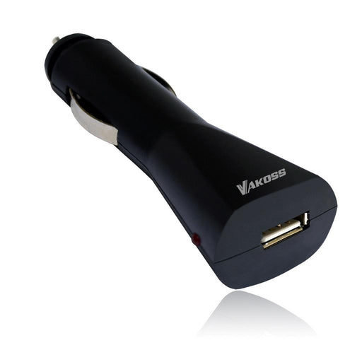 Automobilinis įkroviklis Vakoss USB,  1,2A, DC 12-24V TP-3252UK Juodas