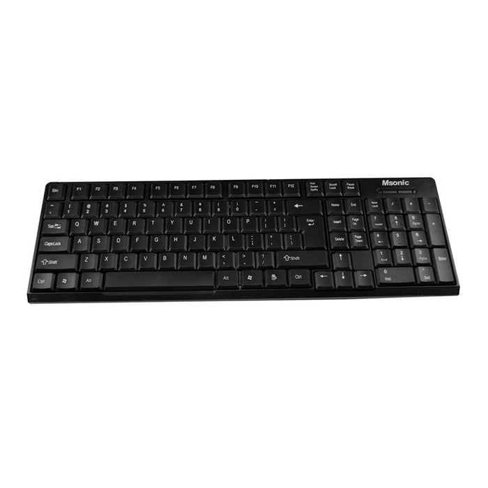 Klaviatūra Vakoss USB Msonic MK122UKC Juoda