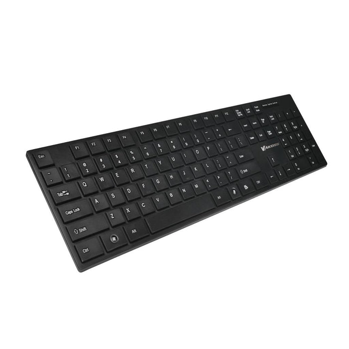 Klaviatūra Slim Vakoss USB TK-286UK Juoda